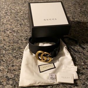 Authentic Gucci Belt Size 80